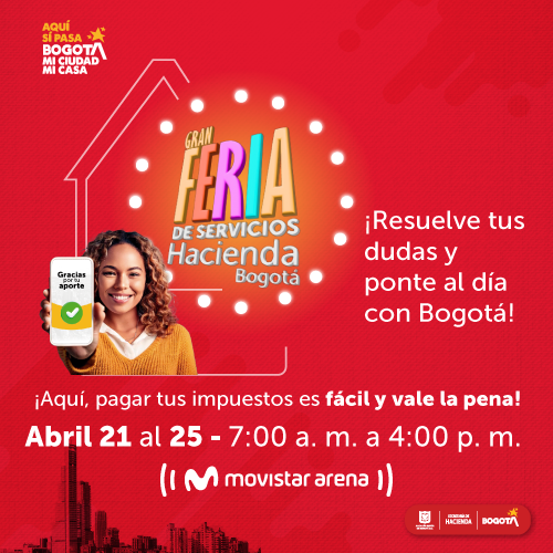 Feria de Servicios Hacienda Bogotá