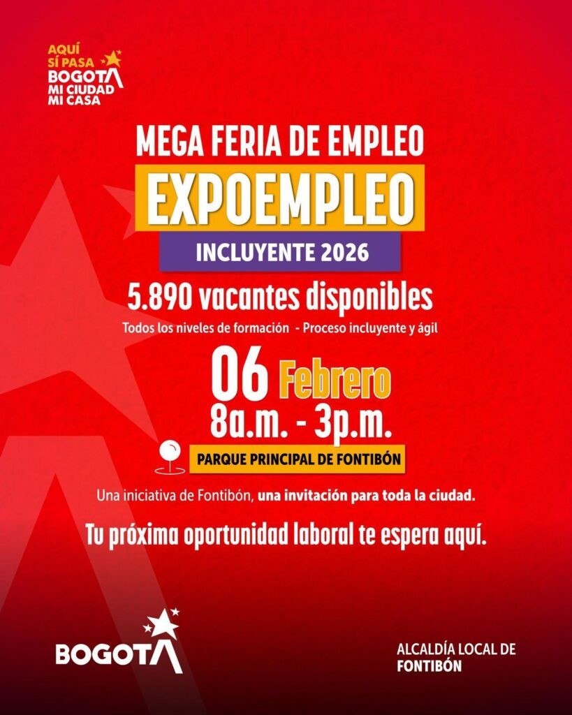 Mega feria empleo Fontibón
