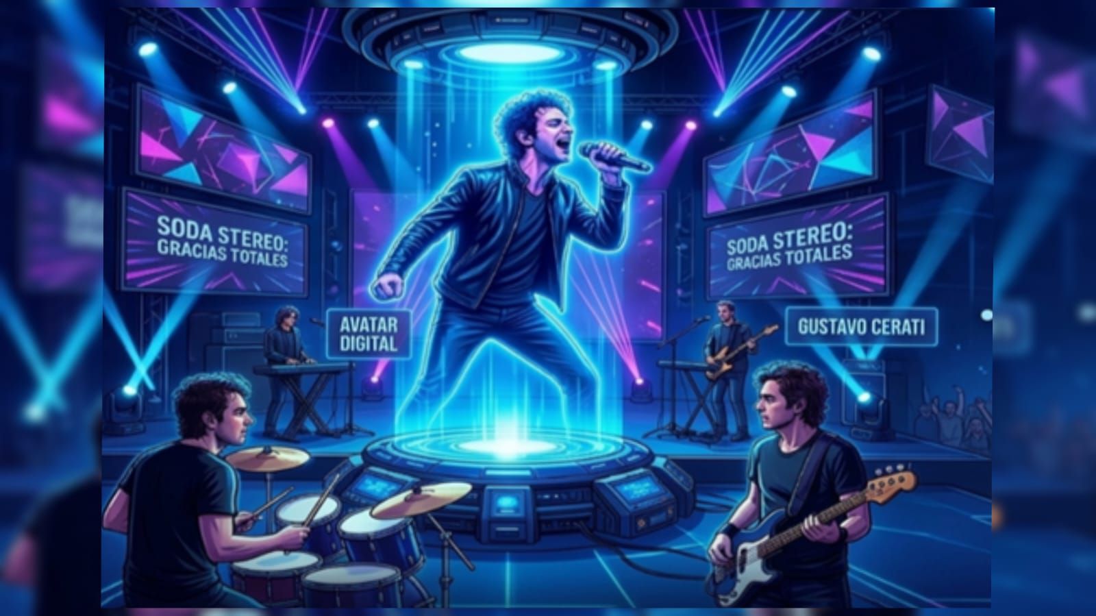 Soda Stereo y Gustavo Cerati