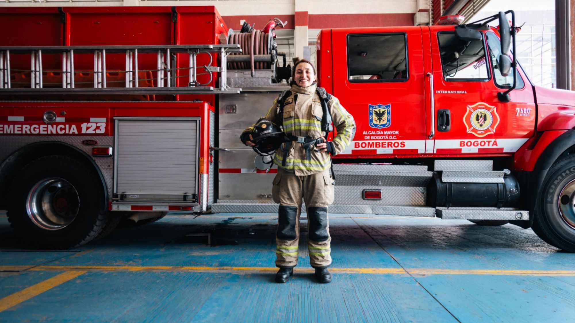 Mujeres Bomberas en Bogotá